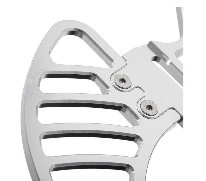 Sf customs dual caliper shark fin (Chrome)